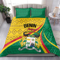 Personalized Benin Independence Day 1960 Bedding Set Fraternite Justice Travail - Wonder Print Shop
