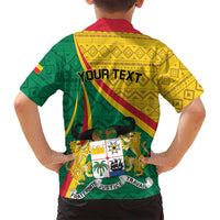 Personalized Benin Independence Day 1960 Family Matching Off Shoulder Maxi Dress and Hawaiian Shirt Fraternite Justice Travail - Wonder Print Shop