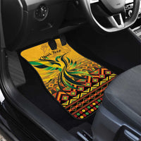 Jamaica Independence Day 1962 Car Mats Jumieka Streamertail Reggae Pattern