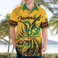 Personalized Jamaica Independence Day 1962 Hawaiian Shirt Jumieka Streamertail Reggae Pattern