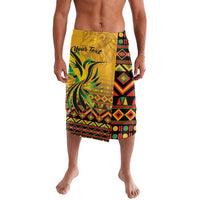 Personalized Jamaica Independence Day 1962 Lavalava Jumieka Streamertail Reggae Pattern