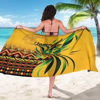 Jamaica Independence Day 1962 Sarong Jumieka Streamertail Reggae Pattern