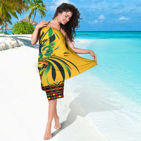 Jamaica Independence Day 1962 Sarong Jumieka Streamertail Reggae Pattern