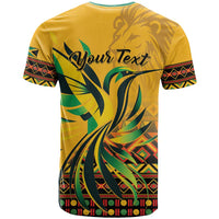 Personalized Jamaica Independence Day 1962 T Shirt Jumieka Streamertail Reggae Pattern LT01