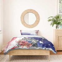No Kings In America Bedding Set Watercolor Floral - Wonder Print Shop