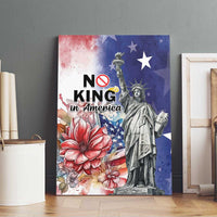 No Kings In America Canvas Wall Art Watercolor Floral - Wonder Print Shop