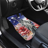No Kings In America Car Mats Watercolor Floral - Wonder Print Shop