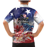 No Kings In America Family Matching Mermaid Dress and Hawaiian Shirt Watercolor Floral - Wonder Print Shop