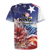 No Kings In America Rugby Jersey Watercolor Floral - Wonder Print Shop