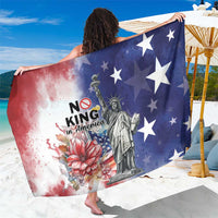 No Kings In America Sarong Watercolor Floral - Wonder Print Shop