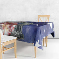 No Kings In America Tablecloth Watercolor Floral - Wonder Print Shop