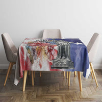 No Kings In America Tablecloth Watercolor Floral - Wonder Print Shop