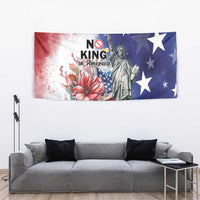 No Kings In America Tapestry Watercolor Floral - Wonder Print Shop