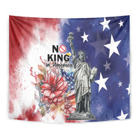 No Kings In America Tapestry Watercolor Floral - Wonder Print Shop