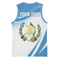 Personalized Guatemala 15 Septiembre 1821 Basketball Jersey Happy Independence Day