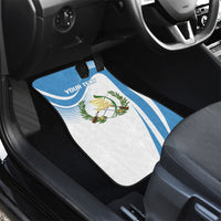 Personalized Guatemala 15 Septiembre 1821 Car Mats Happy Independence Day