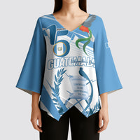 Personalized Guatemala 15 Septiembre 1821 Kimono Sleeve Blouse Happy Independence Day