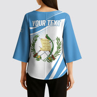 Personalized Guatemala 15 Septiembre 1821 Kimono Sleeve Blouse Happy Independence Day