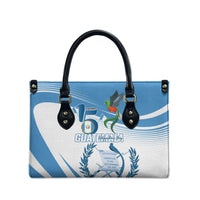 Guatemala 15 Septiembre 1821 Leather Bag Happy Independence Day