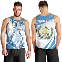 Personalized Guatemala 15 Septiembre 1821 Men Tank Top Happy Independence Day