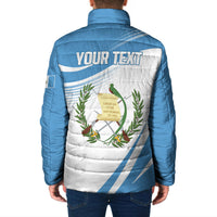 Personalized Guatemala 15 Septiembre 1821 Padded Jacket Happy Independence Day