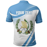 Personalized Guatemala 15 Septiembre 1821 Polo Shirt Happy Independence Day