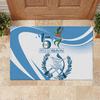Guatemala 15 Septiembre 1821 Rubber Doormat Happy Independence Day