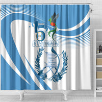 Guatemala 15 Septiembre 1821 Shower Curtain Happy Independence Day