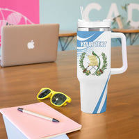 Personalized Guatemala 15 Septiembre 1821 Tumbler With Handle Happy Independence Day