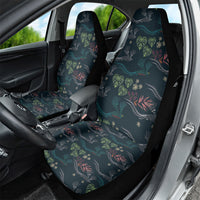 Guatemala Quetzal Bird Pattern Car Seat Cover Embroidery Effect