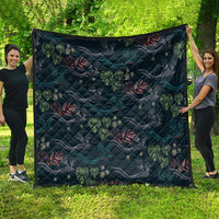 Guatemala Quetzal Bird Pattern Quilt Embroidery Effect