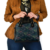 Guatemala Quetzal Bird Pattern Shoulder Handbag Embroidery Effect