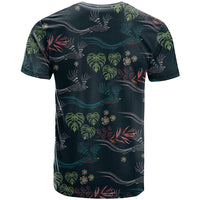 Guatemala Quetzal Bird Pattern T Shirt Embroidery Effect