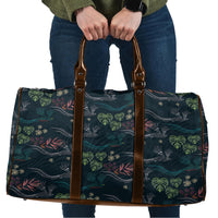 Guatemala Quetzal Bird Pattern Travel Bag Embroidery Effect