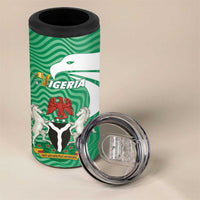 Personalized Nigeria 4 in 1 Can Cooler Tumbler Jamhuriyar Tarayyar Najeriya - Wonder Print Shop