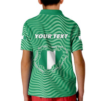Personalized Nigeria Kid Polo Shirt Jamhuriyar Tarayyar Najeriya - Wonder Print Shop