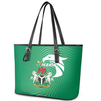 Nigeria Leather Tote Bag Jamhuriyar Tarayyar Najeriya - Wonder Print Shop