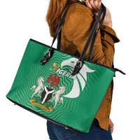 Nigeria Leather Tote Bag Jamhuriyar Tarayyar Najeriya - Wonder Print Shop