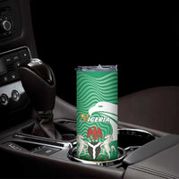 Personalized Nigeria Skinny Tumbler Jamhuriyar Tarayyar Najeriya - Wonder Print Shop