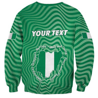 Personalized Nigeria Sweatshirt Jamhuriyar Tarayyar Najeriya - Wonder Print Shop