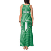 Personalized Nigeria Tank Maxi Dress Jamhuriyar Tarayyar Najeriya - Wonder Print Shop