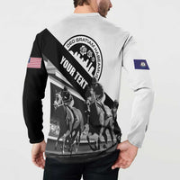 Personalized Kentucky Button Sweatshirt Deo gratiam habeamus - Wonder Print Shop