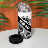 Personalized Kentucky 4 in 1 Can Cooler Tumbler Deo gratiam habeamus - Wonder Print Shop