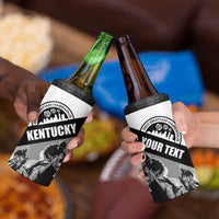 Personalized Kentucky 4 in 1 Can Cooler Tumbler Deo gratiam habeamus - Wonder Print Shop
