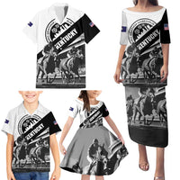 Personalized Kentucky Family Matching Puletasi and Hawaiian Shirt Deo gratiam habeamus - Wonder Print Shop