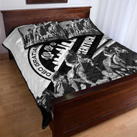 Kentucky Quilt Bed Set Deo gratiam habeamus - Wonder Print Shop