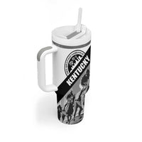 Personalized Kentucky Tumbler With Handle Deo gratiam habeamus - Wonder Print Shop
