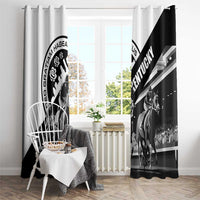 Kentucky Window Curtain Deo gratiam habeamus - Wonder Print Shop