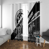 Kentucky Window Curtain Deo gratiam habeamus - Wonder Print Shop