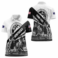 Personalized Kentucky Women Polo Shirt Deo gratiam habeamus - Wonder Print Shop